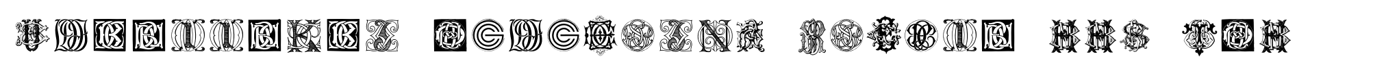 Intellecta Monograms Triple BBA EMB image